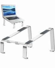 U-Laptop Stand, Aluminum Computer Riser Ergonomic Laptop Elevator