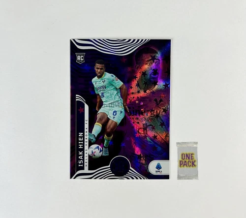 ISAK HIEN 2022-23 CHRONICLES ROOKIE ILLUSIONS PURPLE ASTRO #185 RC