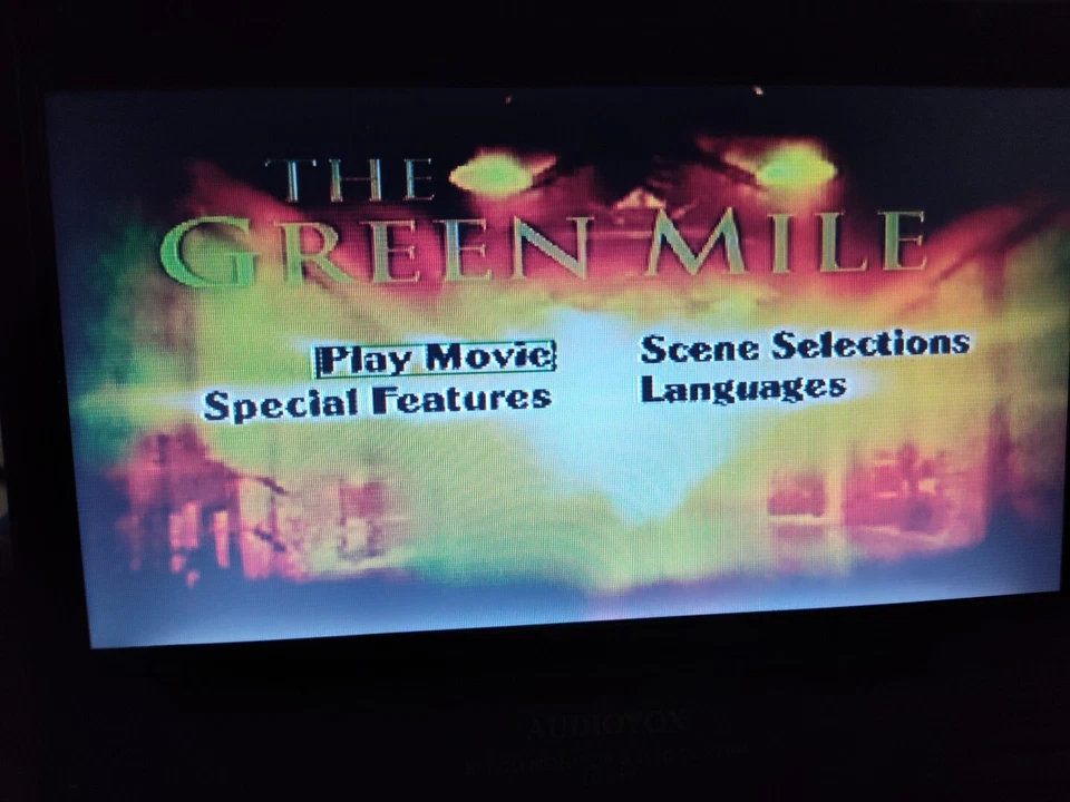Audiovox D1817 Negro 8" LCD Monitor Portátil MP3 DVD Reproductor Probado Sin Batería Foto 3 de 4