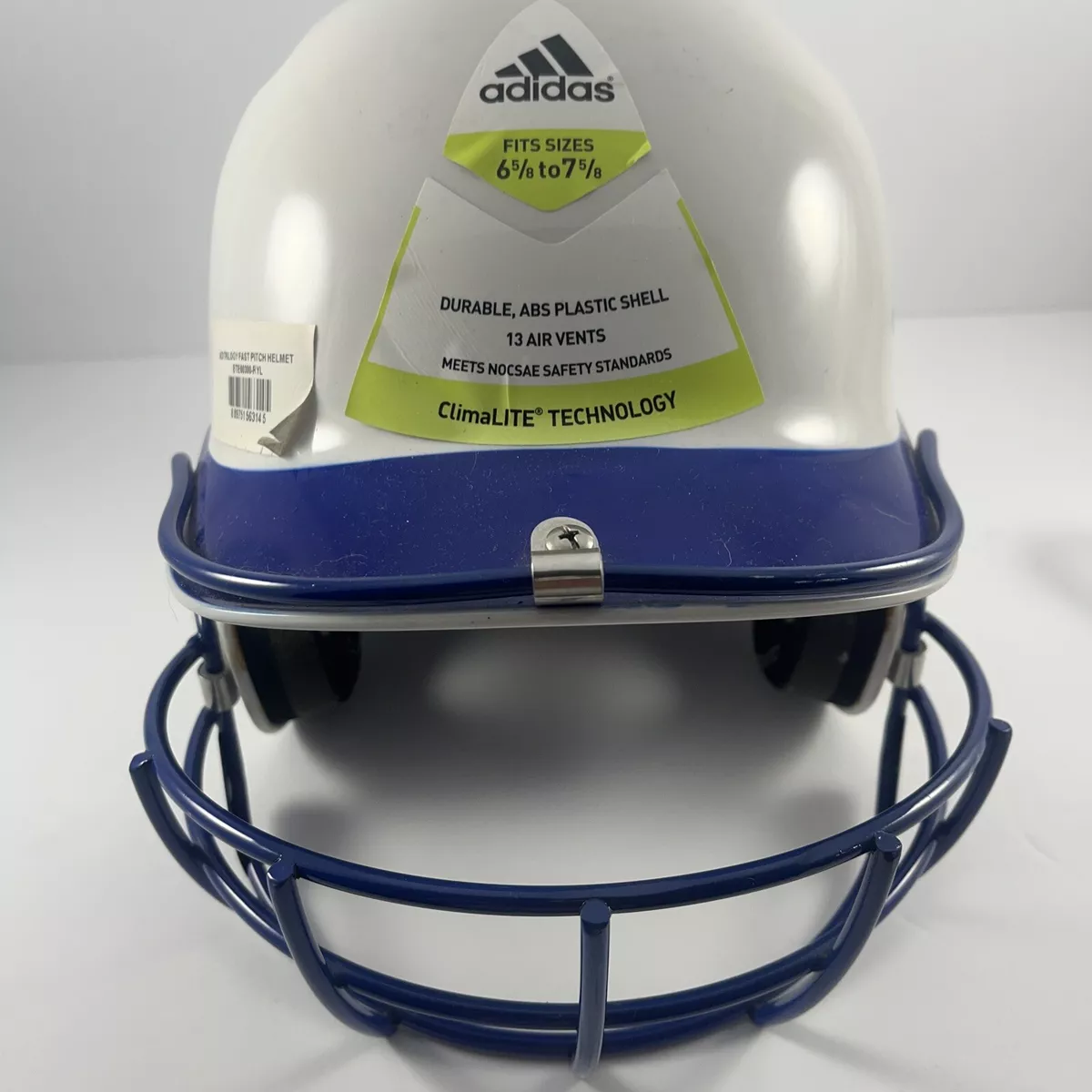 Adidas trilogy fastpitch batting best sale helmet