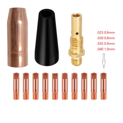 MIG Gun Nozzle Tip Kit For Lincoln Weld Pak 100 100HD 140 HD 175 HD 140HD 175HD