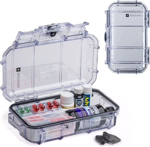 Evergreen 56 Medication Lock Box - Childproof, Empty Lockable Medicine Box - Picture 14 of 25