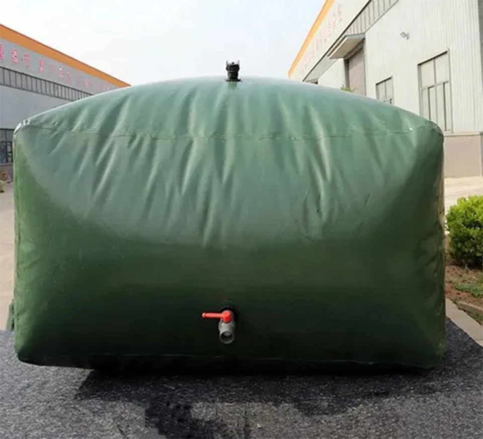 550 галлонов складной резервуар для воды резервуар для хранения ПВХ контейнер для мочевого пузыря - Изображение 3 из 4