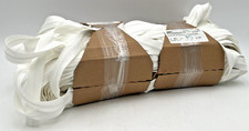 YKK #5 WHITE CONTINUOUS MOLDED TOOTH ZIPPER CHAIN 600+ FEET