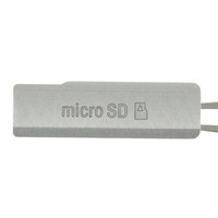 Sony Xperia Z1 C6903 Microsd Abdeckung Dichtung Propfen Kappe Deckel Gummi Weiß