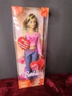 NIB VTG BARBIE doll Hearts & Kisses Princesa de Corazones Valentines Day  2004