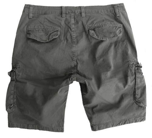 Pantaloncini Cargo uomo con tasconi laterali, slim fit, multitasche, bermuda - Foto 11 di 21