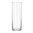 Libbey Clear Glass 9.5" Cylinder Floral Vase 10 x 3.4 x 3.4 New