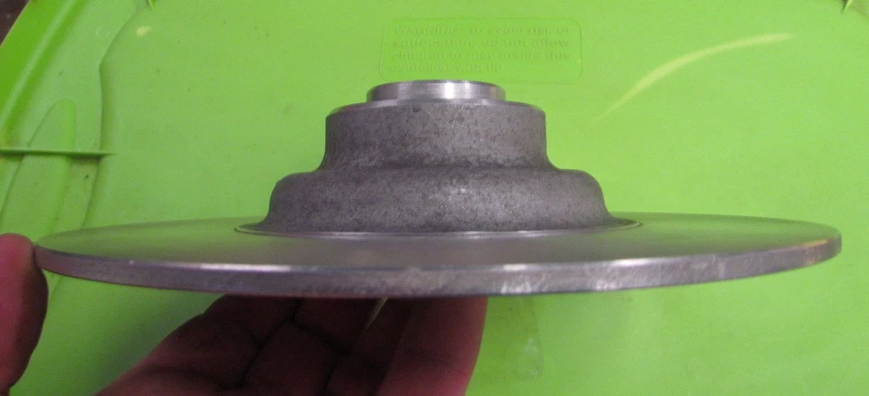 Rotor de freno Rickman Triumph NOS 650 750 Mark 3 y 4 Metisse Lockheed 10" # 1 Foto 4 de 4