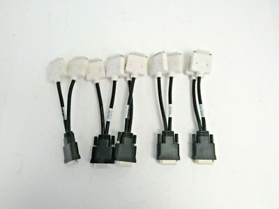 Dell (Lot of 5) H9361 DMS-59 to Dual DVI-I Splitter Cable 0H9361     40-3