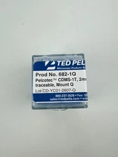 TED PELLA 682-1Q Pelcotec CDMS-1T, 2mm-1um Traceable, Mount Q