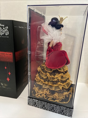 Reina de Corazones Disney Store Diseñador Villanos Colección Muñeca Edición Limitada NUEVO - Imagen 6 de 12