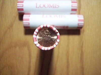 2010-P LINCOLN PENNY ROLL 5 ROLL LOT NF STRING ROLLS UNION SHIELD FREE SHIPPING