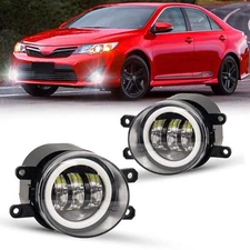 LED Fog Light Left Right Side Fit For Toyota Camry Yaris Lexus 4Runner Avalon
