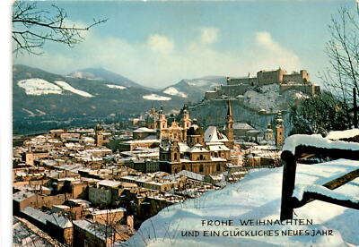 Salzburg, Flug Post, Air Mail, Par Avion, Verlag Erich Ml Postcard