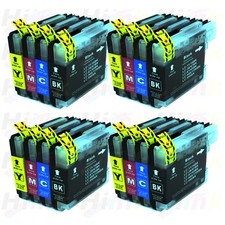 16PK New LC61 Ink For Brother MFC-250C MFC-295CN MFC-385CW MFC-490CW MFC-6490CW