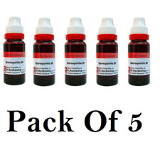 5X Dr Reckeweg Sarsaparilla Mother Tincture Q 20ml Each