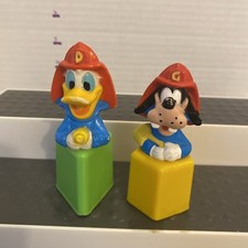 Disney Mickey Mouse Fire Truck Toy Shape Sorter Replacements Goofy Donald
