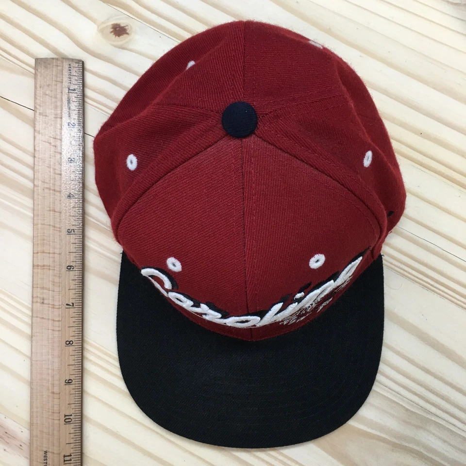 Carolina Gamecocks Zephyr Baseball Cap Mens Red OS Curved Brim Embroidered Logo - Image 3 of 4