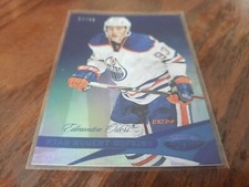 2012-13 Panini Certified Mirror Blue Hockey Card #57/99 Ryan Nugent-Hopkins #93