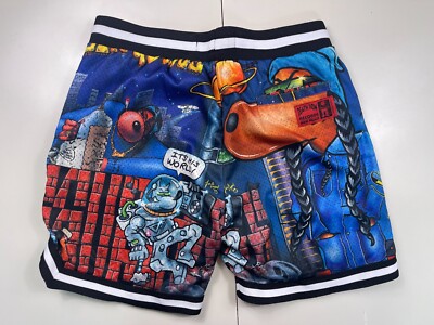 Death Row Records x Shoe Palace Athletic Mesh Shorts DRMS05 Brand