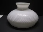 Vintage White Milk Glass Hobnail Shade 9 3/4 inch fitter