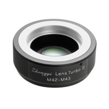 ZhongYi Mitakon Lens Turbo II focal reducer adapter - M42 lens to m4/3, MFT