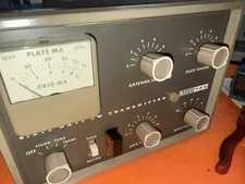 EICO 723 CW Transmitter Ham Radio Works On 40 Meters Nice Condition For Age Used