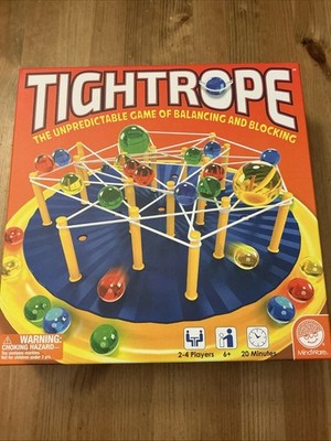MindWare 2023 Tightrope Marble Balancing Board Game Unopened  Fully Complete
