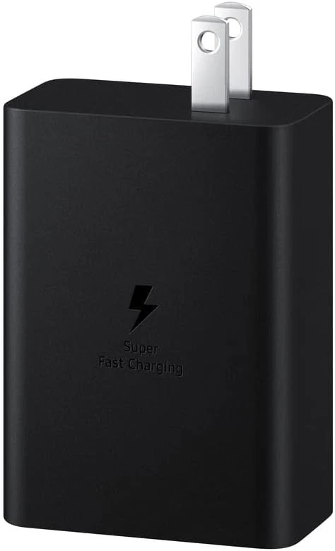 Samsung 65W Trio Power Adapter Super Fast Wall Charger w/ USB-C Cable Black - Image 2 of 4