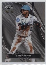 2024 Topps Chrome Black Refractor 176/199 Luis Arraez #30 9e1
