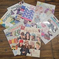 Lot Of 7 Annie's Crochet Pattern Books