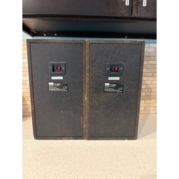 vintage sansui s-m90 3-way speaker set | eBay