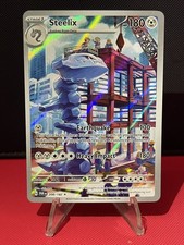 Pokemon Cards Steelix 208/182 Holo Paradox Rift Illustration Rare NM