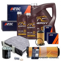 Atec Inspektionspaket Filtersatz FÜR Mercedes C-KLASSE W204 S204 200 220 Cdi