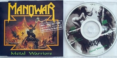 MANOWAR Metal Warriors Maxi CD incl Herz aus Stahl Heavy Metal 1988/92 Atlantic