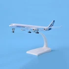 20cm Airbus A340 Prototype Simulation Alloy Aircraft Model Civil Aviation Plane