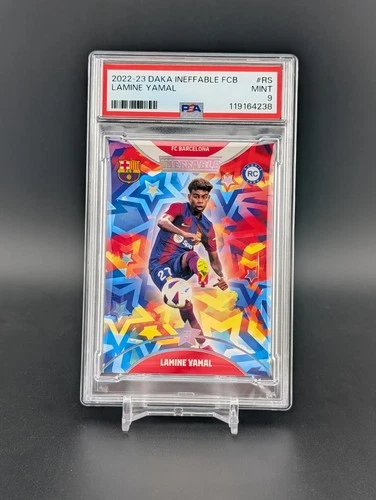 Lamine Yamal 2022-23 DAKA FC Barcelona INEFFABLE #RS SSP Rookie RC - PSA 9