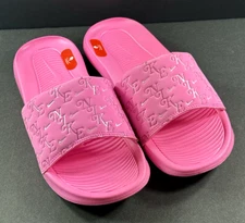 Authentic NIKE Victori One Slide Print HQ7022-601 Womans / Pink Spell/Pink Foam