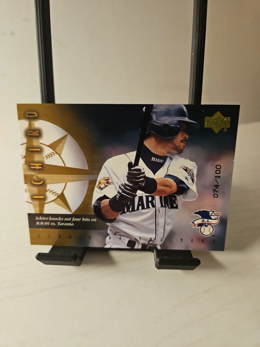 Upper Deck Ichiro Suzuki Rookie Baseball Sports Trading Cards