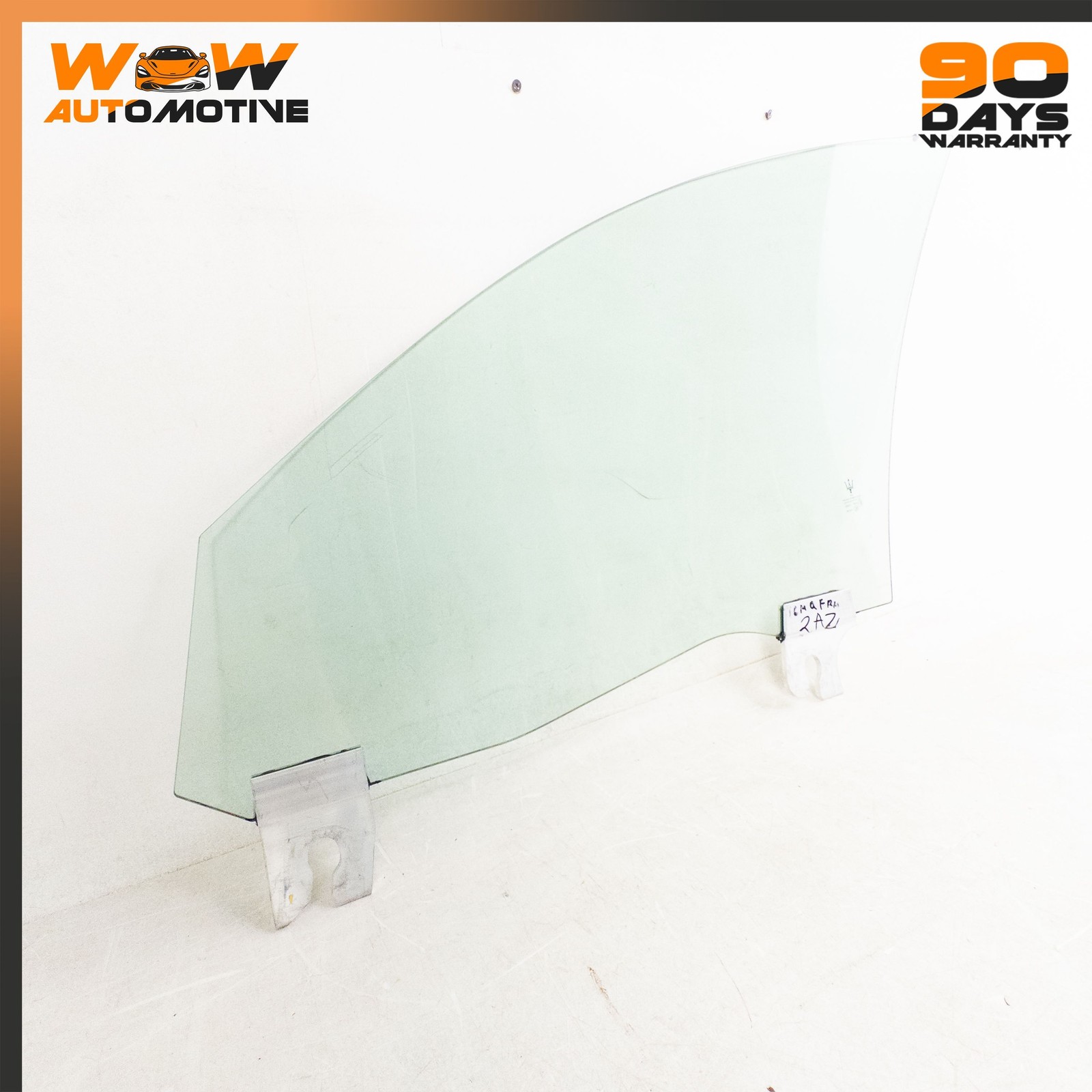 13-19 MASERATI QUATTROPORTE S Q4 FRONT RIGHT PASSENGER SIDE DOOR WINDOW GLASS OE