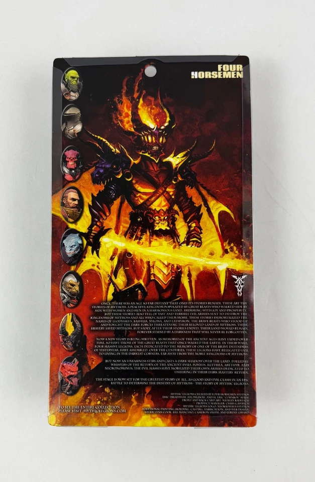 Four Horsemen Mythic Legions Action Figure: Skeleton Knight Tibius - Image 2 of 4