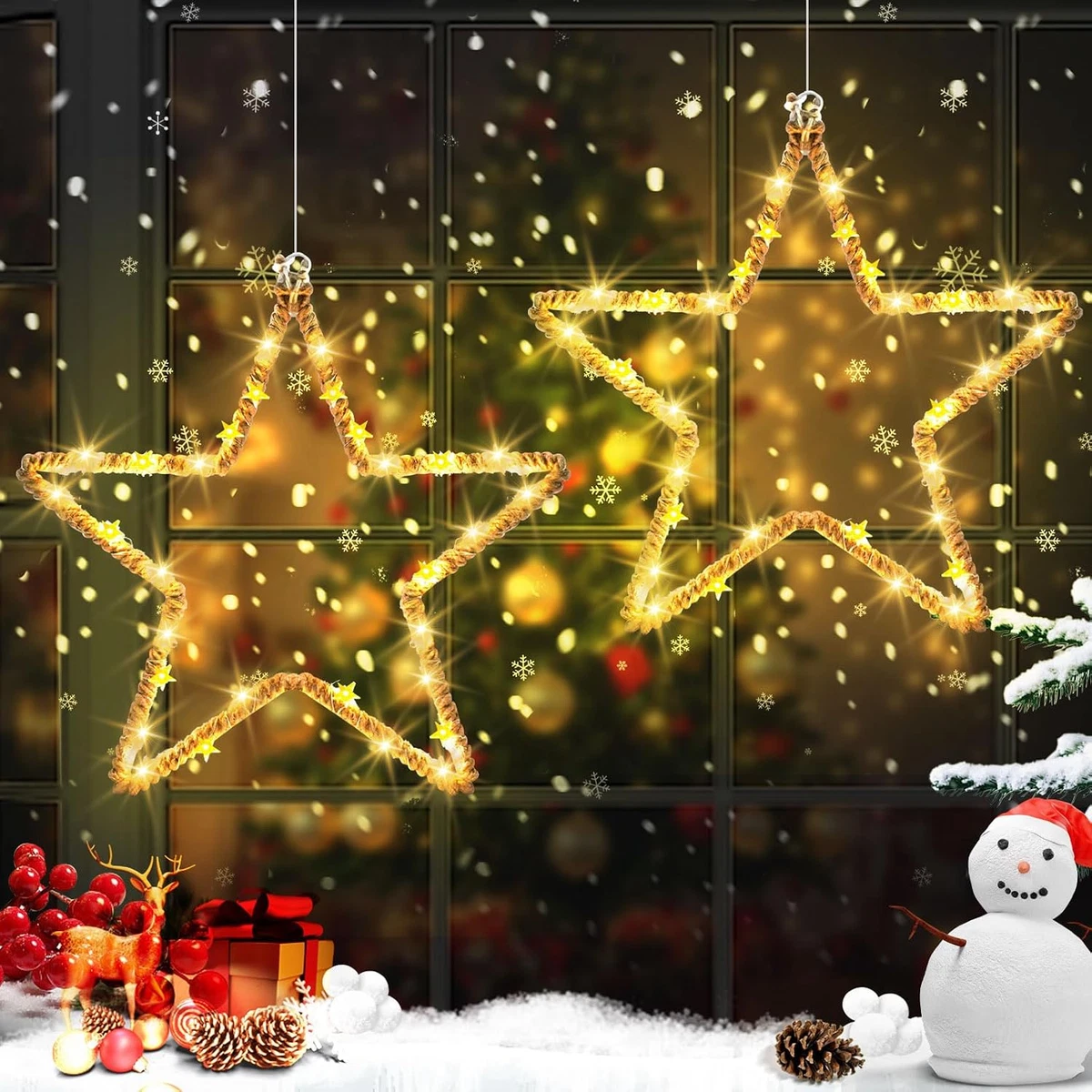 Led Fensterbeleuchtung in Weihnachtliche Fensterdekoration online kaufen