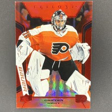 Upper Deck Trilogy 2023-24 Carter Hart Red #21 /249 Philadelphia Flyers