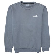 Felpa Pullover Uomo UK Taglia M PUMA Grigio