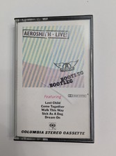 Aerosmith Live Bootleg Cassette Columbia Stereo Dolby System