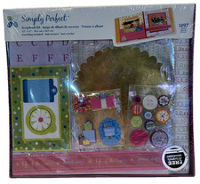 Simply Perfect Scrapbook Kit 12  x12  1497 Pcs Stickers Momenta 2010 New/Sealed