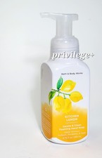 BATH  BODY WORKS Kitchen Lemon GENTLE  CLEAN FOAMING HAND SOAP Pack 2 