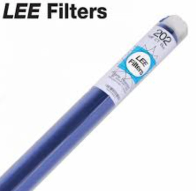 Lee Filters 202 Half C.T.Blue - 4 Fuß breit Polyester Beleuchtung Gel volle Rolle