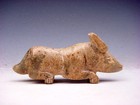 Old Nephrite Jade Stone Carved Sculpture Ancient Mouse/Rat Crouching #04102601 — photo 1